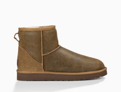 UGG Classic Mini Bomber Mens Classic Boots Chestnut/ Brown - AU 513MG